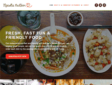 Tablet Screenshot of noodlenation.com